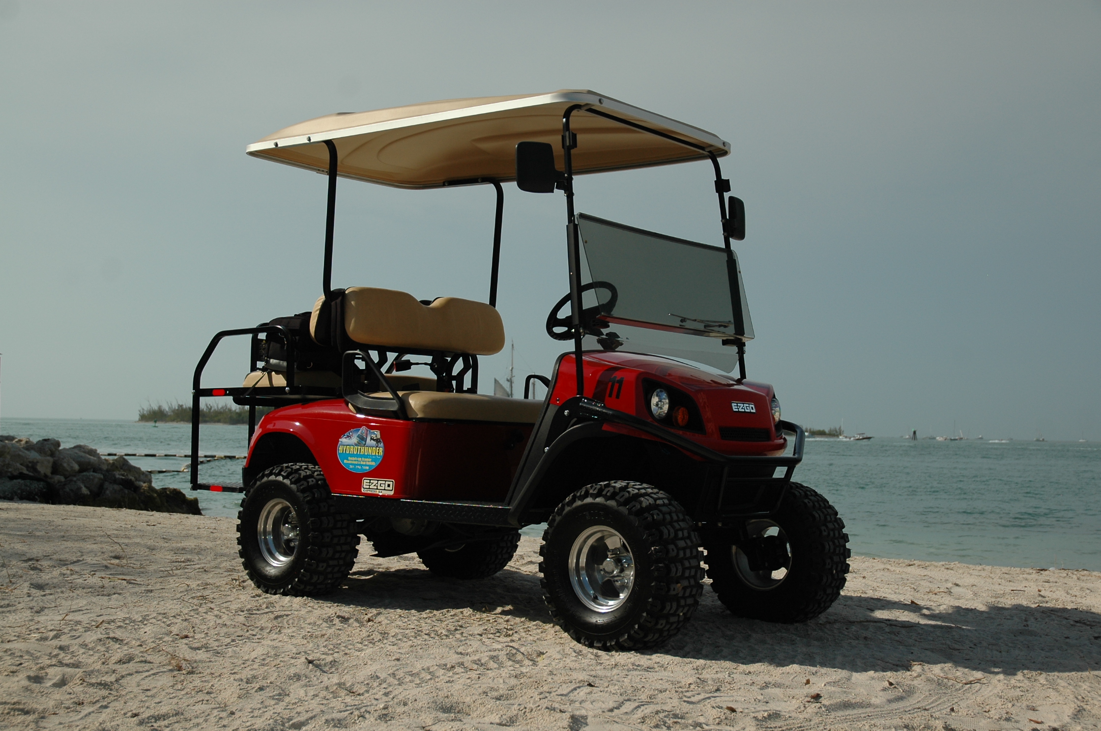 Key West Electric Car Rental Golf Cart Rentals HydroThunder